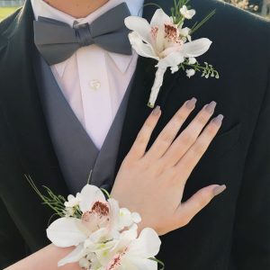 Alternative view of Minimalist Crepe Bridal Dress