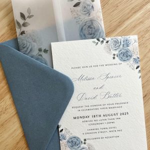 Classic Floral Invitation Suite