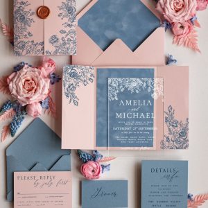 Minimal Gold Invitation Card