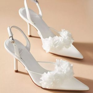 Alternative view of Satin Bridal Heels