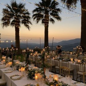 Luxury Candle Table Runner